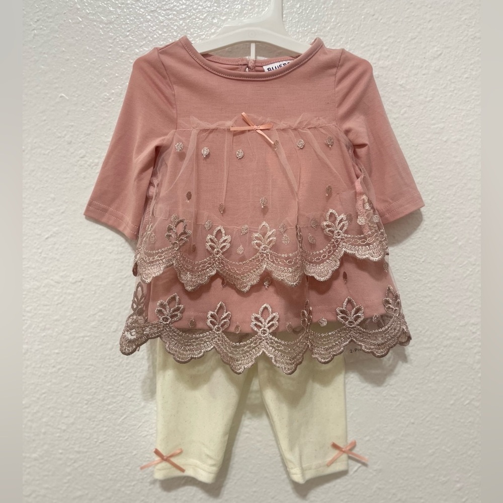 Blurberi Boulavard, 2 Piece Set, Size 3/6 Months